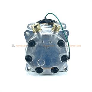 Klima Kompresörü 24v 7h15 2pk V Kayış Üstten Çıkış İnce Kalın V Kayış 132mm | Marellı 359002001700