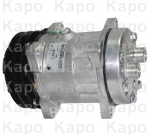 Klima Kompresörü 24v 7h15 2pk V Kayış Arkadan Çıkış Kalın Kalın Üniversal 2 | Kapo 8036
