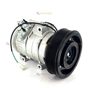 Klima Kompresörü 24v 8pk Kawasaki İş Makınası 10s15c 4472204713 | Lidpart K4472204713