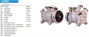 Klima Kompresörü Bmw F10 F11 X5 X6 7pk Dizel Dcp05095 | Nemkar 001105