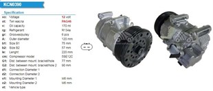 Klima Kompresörü Toyota Avensis Dcp50120 | Nemkar Dcp50120