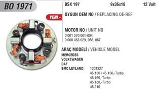 Kömür Yuvası 12v Mercedes Vw Daf Leyland Bmc Levent | Mega Bo1971