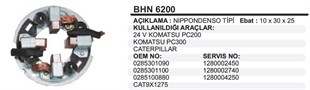 Kömür Yuvası 24v Komatsu-pc-200-300 Bhn6200 | Ith Bhn6200