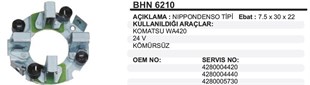 Kömür Yuvası 24v Komatsu Wa420 Bhn6210 | Ith Bhn6210