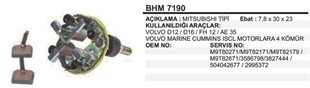Kömür Yuvası 24v Volvo Mariner Iscl Cummins Bhm7190 | Ith Bhm7190