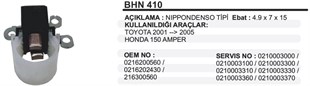 Kömür Yuvası 3ayak Corolla Honda Bhn410 | Ith Bhn410