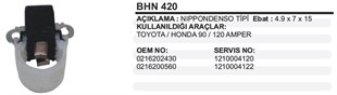 Kömür Yuvası Alt Toyota Corolla Honda Hn420 | Ith Bhn420