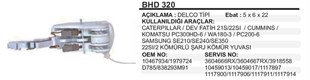 Alternatör Kömür Yuvası Alternatör Caterpiller Dev Fatih Cummins Komatsu Pc300 Samsung | Ith Bhd320