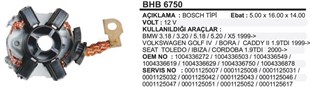Kömür Yuvası Cıtroen-pejo-bmw Bhb6750.bo2111 | Mega Bo2111