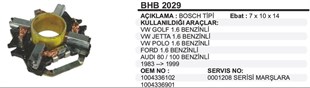 Kömür Yuvası Audi 80 Ford-vw-dizel Audi 80-mercedes Dizel Vw Golf Seat Cordoba Bhb2029 | Martek Bhb2029