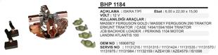 Kömür Yuvası Iskra Tip Jcb Mf Erkunt Case Kepçe Şap Makinası 16908752.BHP1184 | MARTEK BHP1184