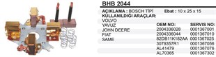 Kömür Yuvası Jondere Fiat Same Yavuz Johndere Bhb2044 | Ith Bhb2044