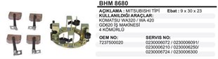 Kömür Yuvası Komatsu İş.makinası Wa420bhm8680 | Ith Bhm8680