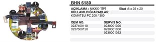 Kömür Yuvası Komatsu Pc200-300 Bhn6180 | Ith Bhn6180