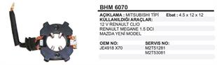 Kömür Yuvası Reno Clio Megan 1,5 Mazda Ym Bhm6070 | Martek Bhm6070