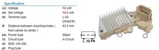 Konjektör 12v Honda Cıvıc 3uç Densotip Gnrn028 Gnr N028-- | Ith Vn0208