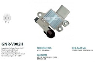 Konjektör 12v Hyundai Accent Era Getz (gnrv002a Uyumlu) (l) M531 | Genon Gnrv002h