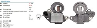 Konjektör 12v Sodaewo Matiz Tico Forklif Daewoo Portlıft Marine | Vertex D840
