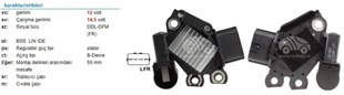 Konjektör 12v Valeo Tip Chevrolet Sp-kak-8084 | Genon Gnrv003a
