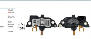 Konjektör 12v Bosch Md.vw.bora Golf 4 Audi Audı A3 A4 A6 Toledo Cordoba Transporter Passa Ib5225 Vr-b254 Rb254 | Bosch 1986ae0062