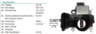 Konjektör 24v Reno Tır Volvo Yr Im691 2009 183 (110a Alternatörler İçin) | Transpo Im691