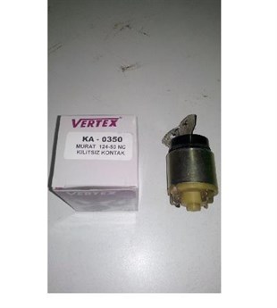Kontak Anahtarı Kilitsiz M124 / 50nc | Vertex Ka0350