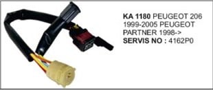 Kontak Termiği Peugeot 206 Partner Ka1180 | Vertex Ka1180