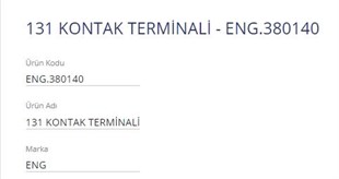 Kontak Termiği M131 | Eng 380140