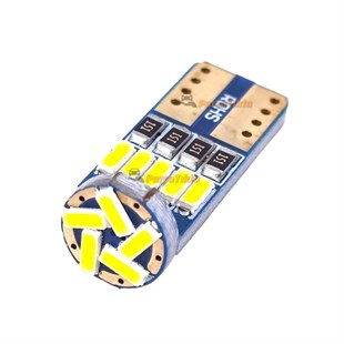 Led Ampul T10 Dipsiz Beyaz (Adet Fiyatı) |