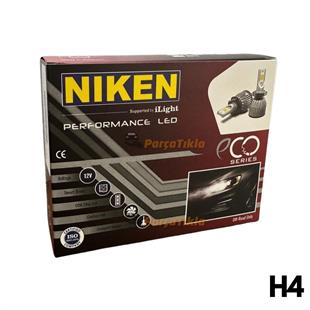 Led Xenon H4 Niken Eco Seri Ekonomik Uzun-kısa ( 12v ) | Nıken Ecoh4