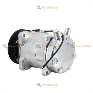 Klima Kompresör 12v 8pk 7h15 Üstten Çıkış İnce Kalın Sanden8028 Sd8028 Sd8230 | Lidpart K8028
