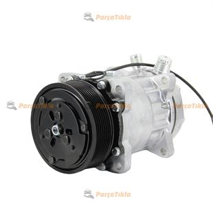 Klima Kompresör 12v 8pk 7h15 Üstten Çıkış İnce Kalın Sanden8028 Sd8028 Sd8230 | Lidpart K8028