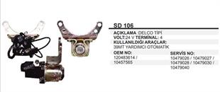 Marş Ara Otomatiği 24V 39MT Yardımcı Otomatik Delco Tip | REMARK SD106