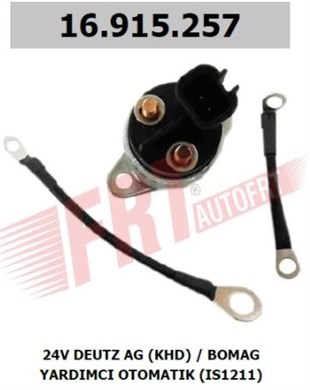 Marş Ara Otomatiği 24v Otokar Deutz Ag Khd Bomag Jcb Volvo Msx1036kıt | Iskra 16915257