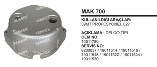 Marş Arka Kapak 39mt Profosyonel 827mc700 Mak700 | Martek Mc700