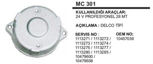 Marş Arka Kapak Bmc Pro 28mt Profesyonel Delco Tip-mc301 | Ith Mkmc301