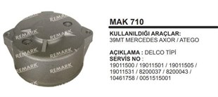 Marş Arka Kapak Delco 39mt Mercedes Axor Atego Renault Volvo Fh16 Tır Magnum Ae390 Ae430 Tır | Remark Mc710