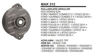 Marş Arka Kapak Ford Connect-tourneo-v363-fiesta 15-courier B Max Renault Megan Iıı Traffıc Talisman Opel Vivaro Mercedes | Ith Mkmc312