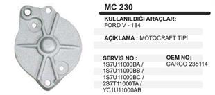 Marş Arka Kapak Ford TRANSİT-V184-MOTOGRAF-MC230 | REMARK MC230