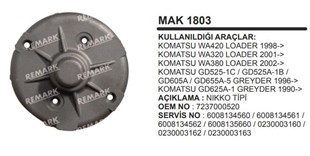 Marş Arka Kapak Komatsu Wa420 320 380 Gd525 625 | Ith Mkmc1803