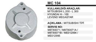 Marş Arka Kapak Mıtsubıshı L200 H100 L300 Bmc Megastar Nissan Skystarmc104 | Dodo Mc104