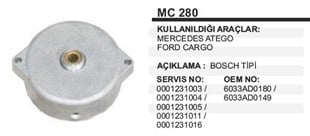 Marş Arka Kapak Mercedes Atego Actros | Ith Mkmc280