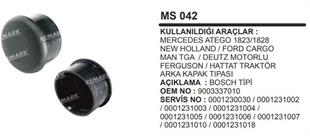 Marş Arka Kapak Plastiği Tıpası Mercedes Atego 1823 1828 Newholland Ford Cargo Man Tga Deutz Motorlu Mf Massey Ferguson Hattat | REMARK MS042