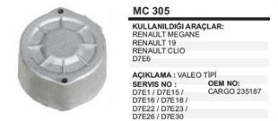 Marş Arka Kapak Renault Megan R19 Clio MC305 MAK305 | REMARK MC305