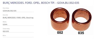 Marş Burcu Mercedes Ford Opel Bosch Tip | Gova 002035