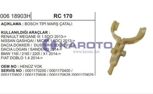 Marş Çatalı Bosch Tipi Renault Megane 3 Nissan Qashqai Micra Dacia Dokker Duster Logan Sandero Bmw Fiat Doblo | Ith Rc170