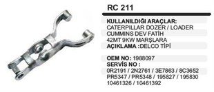 Marş Çatalı Delco Tip 42mt Bmc Pro Caterpıllar | Ith Rc510