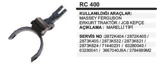 Marş Çatalı Marelli Tip Massey Ferguson Erkunt Traktör Jcb Perkins Erkunt | Ith Rc400