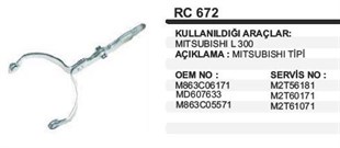 Marş Çatalı Mıtsubıshı Tip H100 L200 L300 | Ith Rc672