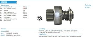 Marş Dişlisi 10diş Newholl Mf Perkins Isk-16902382 | Iskra 16902382